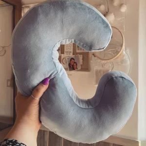 Luckiehome cuscino lettera