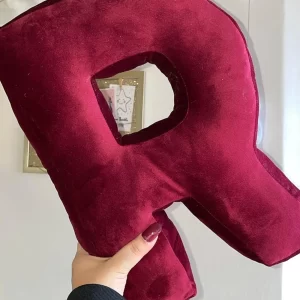 Luckiehome cuscino lettera