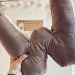 Luckiehome cuscino lettera