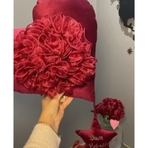 Cuore con rouche