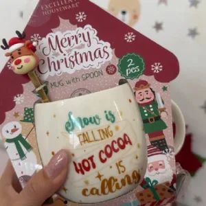 Tazza natalizia hot Cocoa