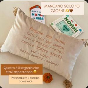Cuscino Nonni Edition